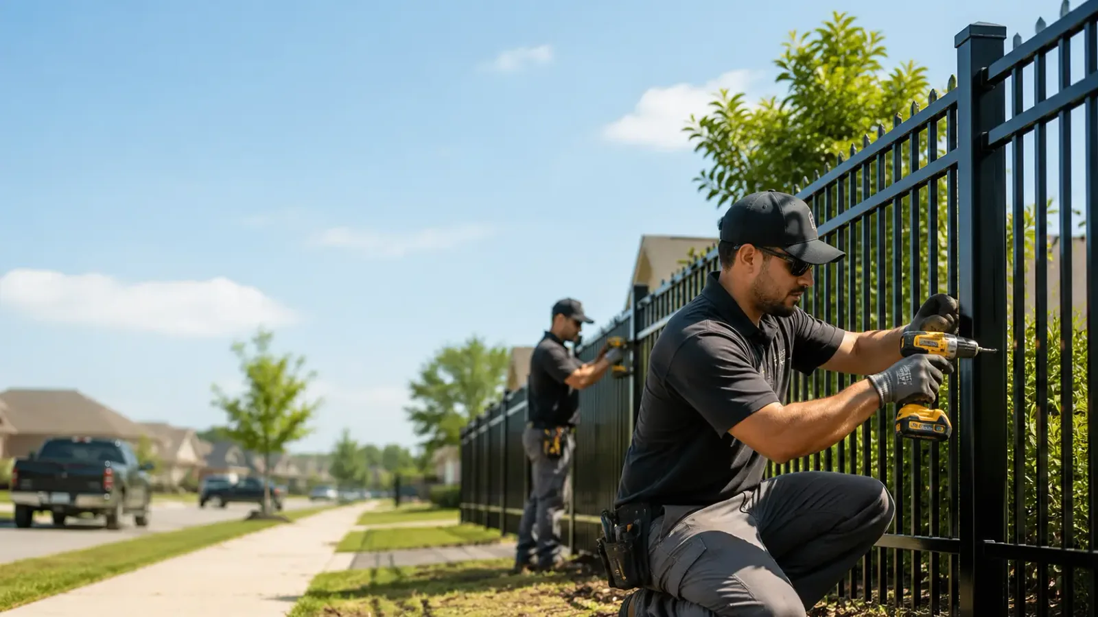 Metal Fence Installation in Georgetown, DE